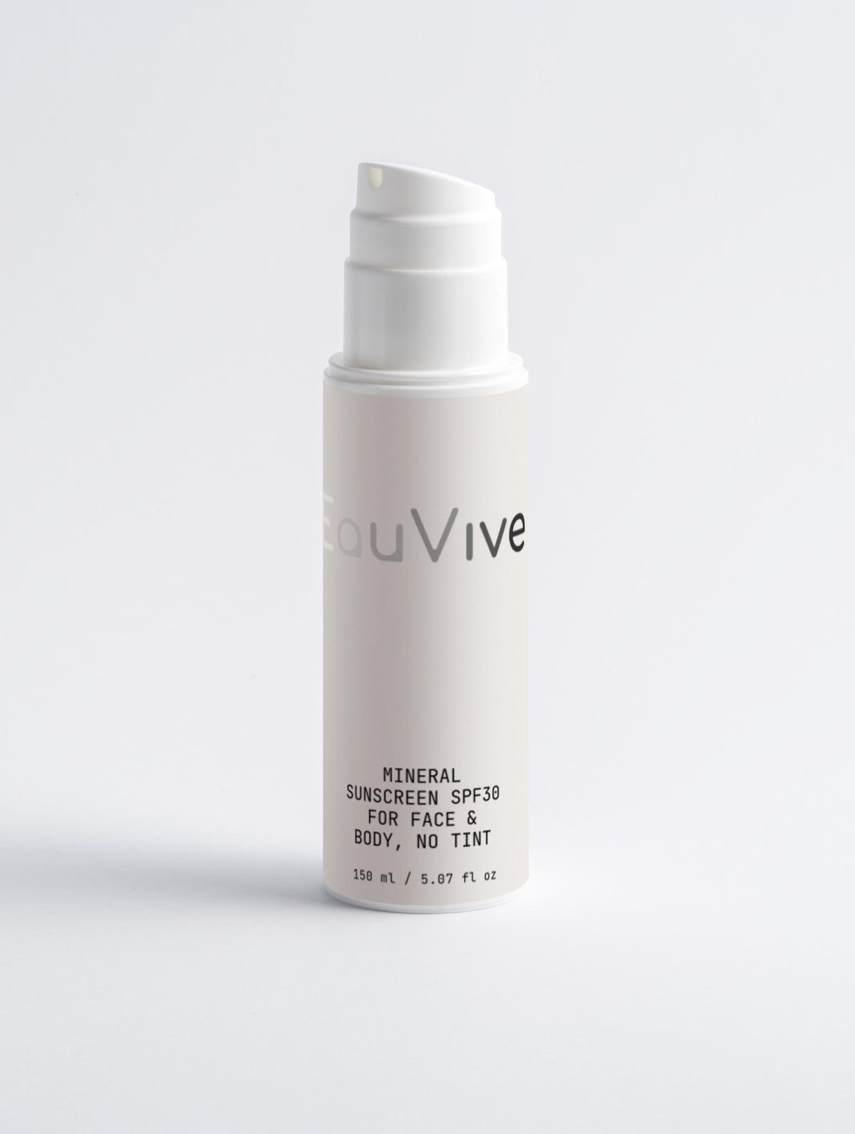 Mineral Sunscreen SPF30 for Face & Body, no tint